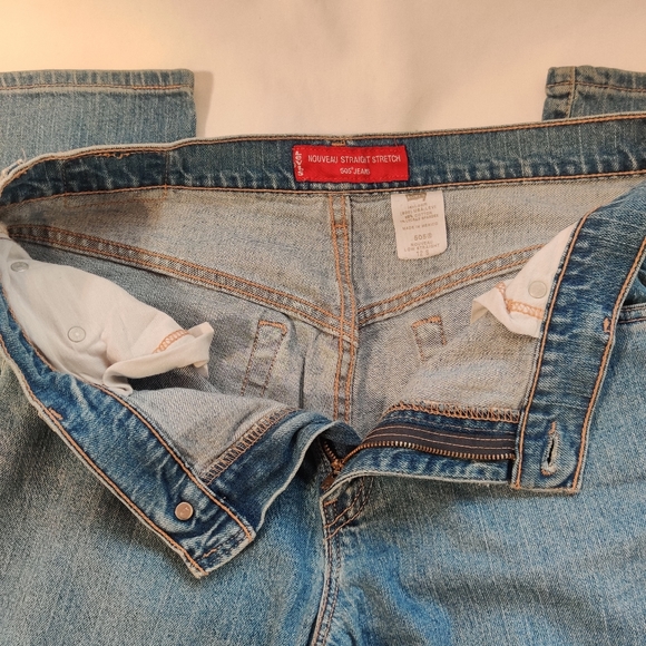 Levi's 505 Women Blue Jeans Size 12 - Picture 6 of 10